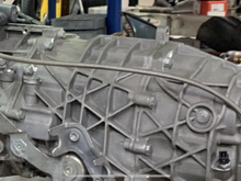 SS clutch line to clutch slave cylinder. 