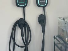 original Wallbox x2 charge set up [inside garage]