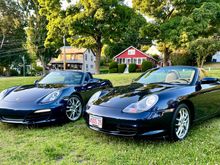 Old and new (to me).  Son now driving the 986.