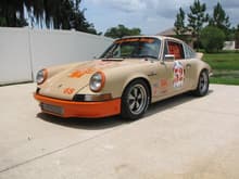 1969 911 2.7 RS replica race car