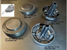 Part illustration for 987.2 PDK rear gearcase seal components