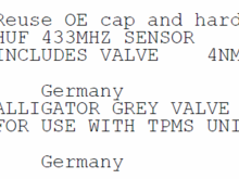Note the change for the TPMS, they shipped the units shown as per the listing for a 2016 981 not the units required for a 2020+ 718.  The valve stems are correct.