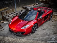 better example of McLaren Volcano Red