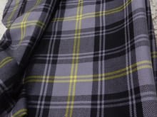 Black/Gray/Yellow tartan - limited quantity available