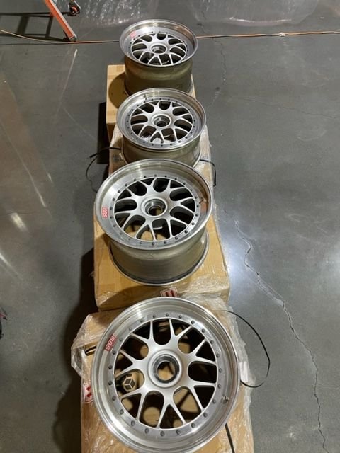 Wheels and Tires/Axles - BBS 3 pc motorsport wheels for 997GT2RS/3RS - Used - 2010 to 2011 Porsche GT3 - San Carlos, CA 94070, United States