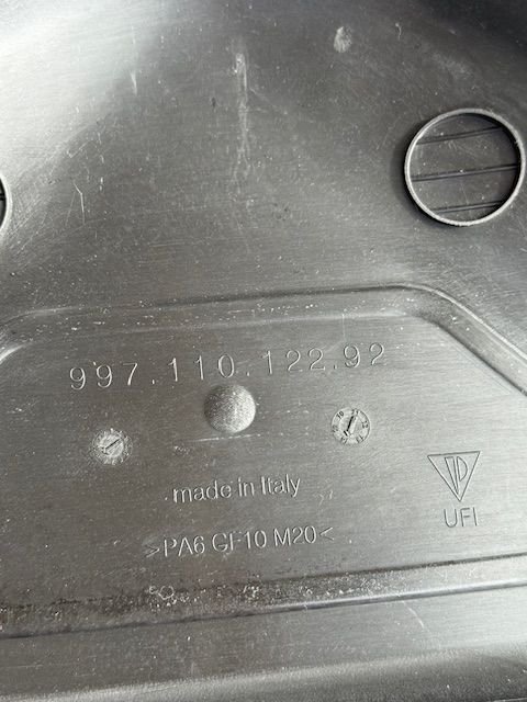 Engine - Intake/Fuel - Brand New Porsche Motorsport dual airbox 997.2 GT3 with NEW filter - New - 0  All Models - Fremont, CA 94539, United States