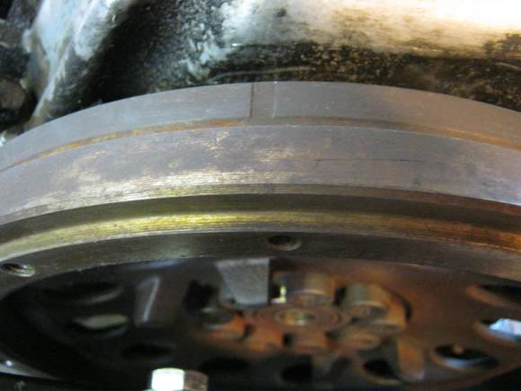 notch closer to engine side