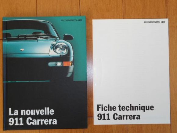 hardcover 993 booklet french editionb$50.