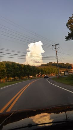 Mushroom cloud at SITM
