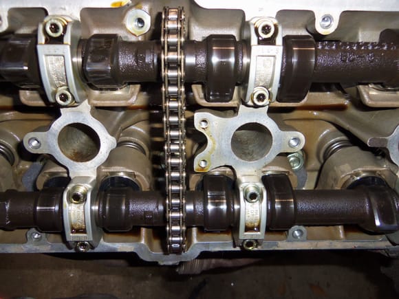 Driver's side cylinder head.