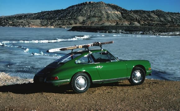 1966 912, resprayed Viper Green, circa March, 1976