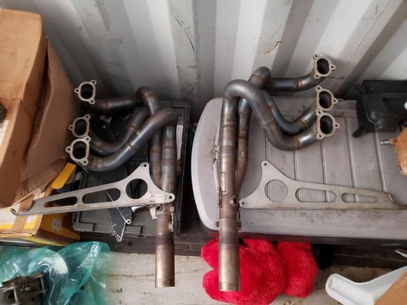 Ried Washbon rsr headers, tips, hardware and hangers.  996 ,997 cup, r, rsr  ....sick....$3000 bps