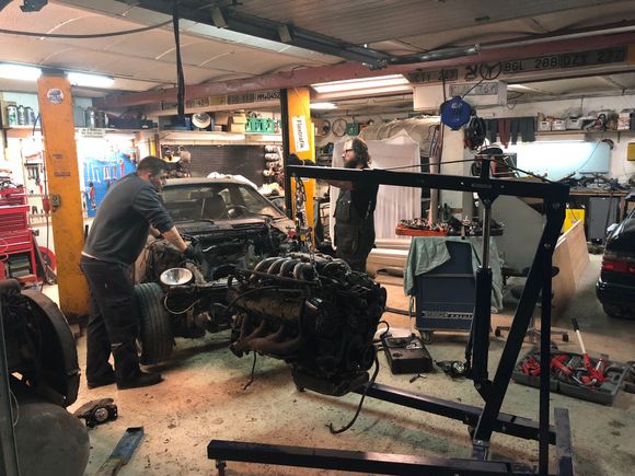 "New" engine is out and ready for some tender care