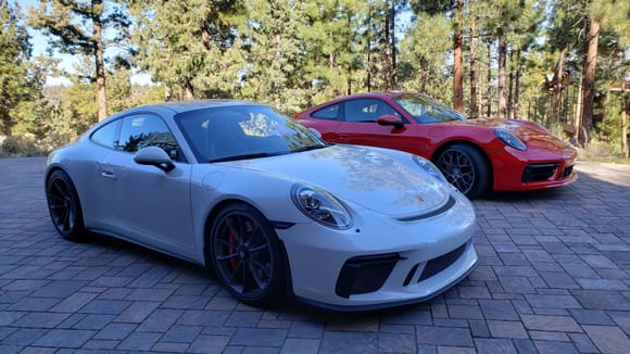 GT3 Touring next to 992