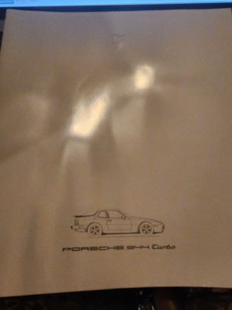 1986 944 Turbo cover