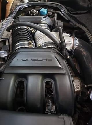 Engine on day 3 - IPD plenum, GT3 TB installed and full detail