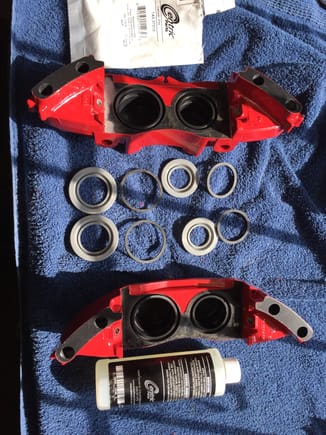 Seals and assembly lube from Zeckhausen Racing