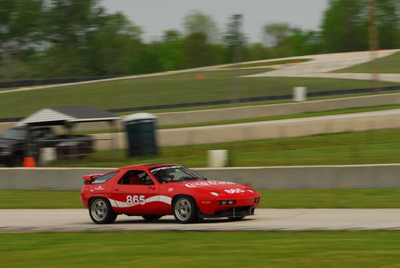 Through Turn 8, Heading into the Carousel