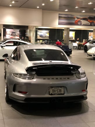 I just missed out on this 3k mile 911r.  Well equipped and sold for above $280k.  It was about a 216k MSRP 