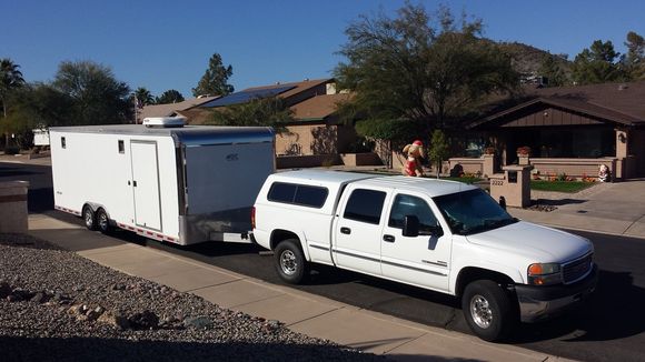 GMC 2500HD and 24' ATC trailer