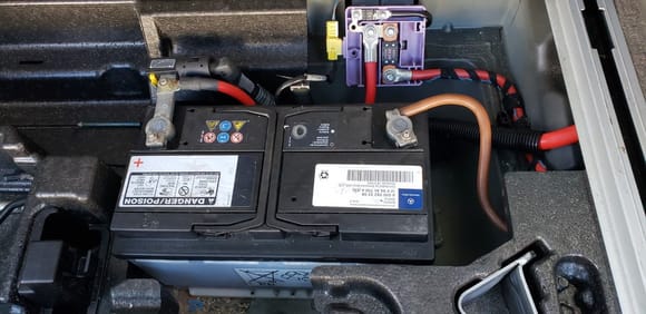 One of the BMW master fuse setups on a late-model Bimmer