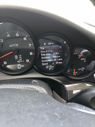 Speaking of MPG, I forgot I had taken this until I read your post