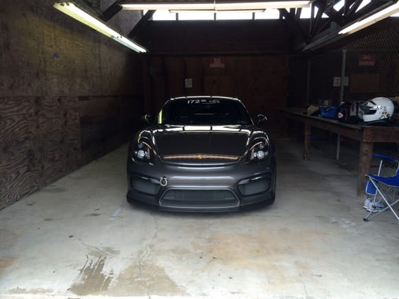 Dark Mid Ohio garage