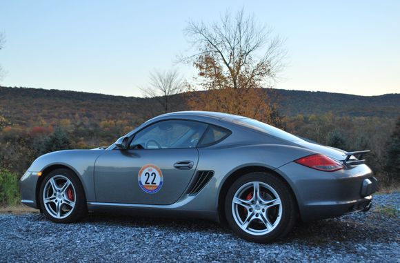 Side view with the 18" wheel set