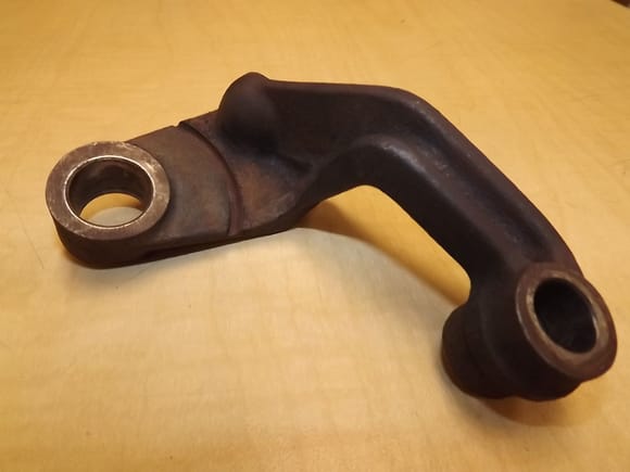 Forged idler arm.