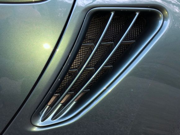 Porsche 987.2 Boxster side intake  grill mesh www.radiatorgrillstore.com