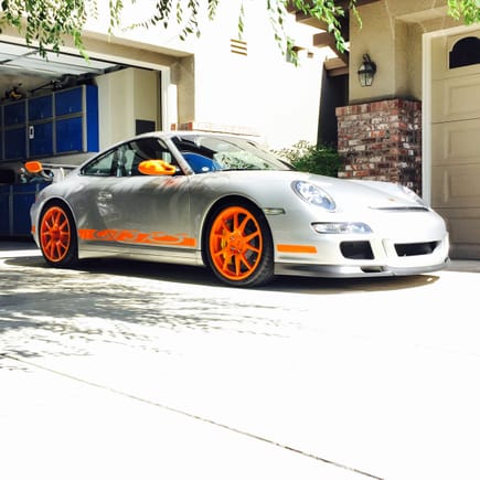 Silver Orange 997.2 GT3RS