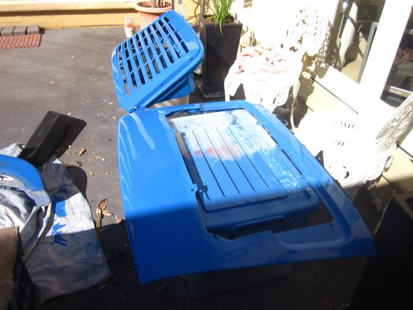 taken everything off car to inspect, repair if needed and repaint if needed