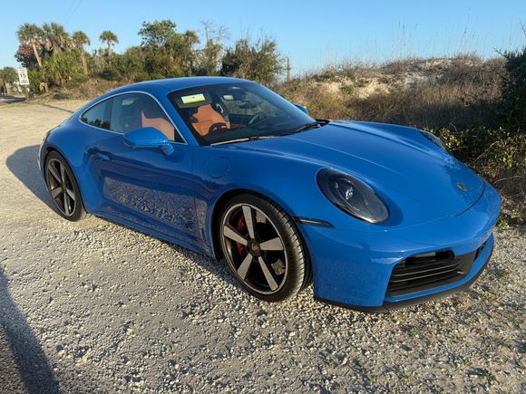 Took delivery of my S a couple weeks ago. I ordered the same color as the Base I had but with different interior. I call it Happy Blue! 