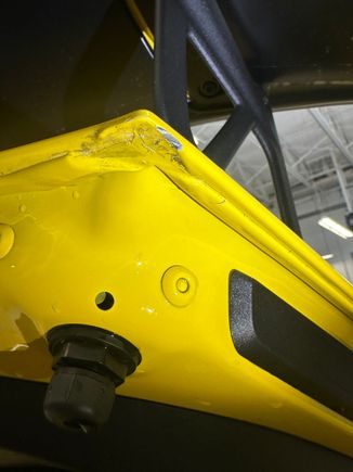 Paint chip on trunk 1