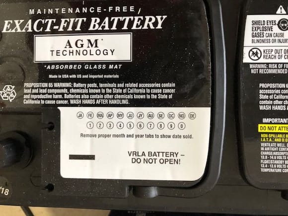 Duracell Ultra Platinum AGM BCI Group 49 Battery pic #1