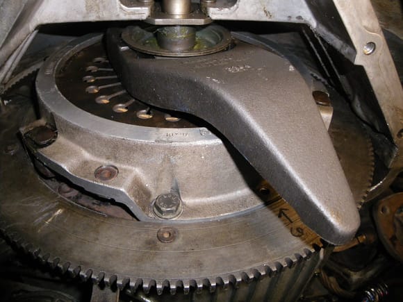 Inserted bolts to guide tube - installed clutch