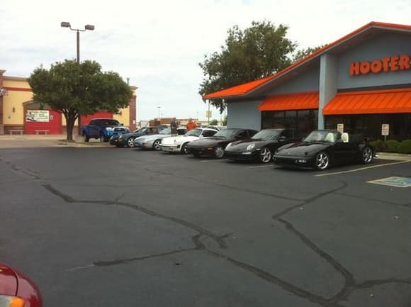 hooters car show front 08/13/11