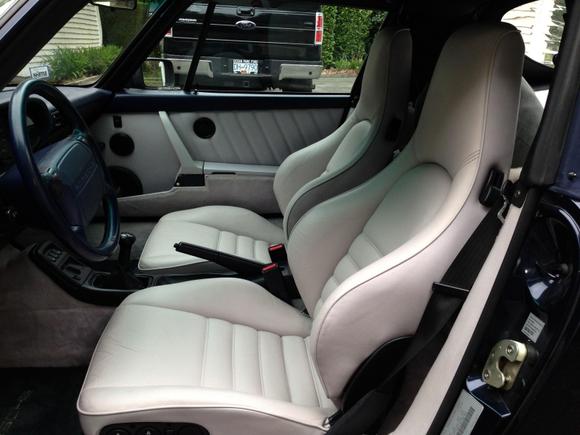 Seats reinstalled.