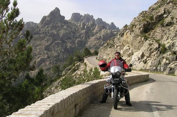 Corsica, a motorcyclist's paradise.