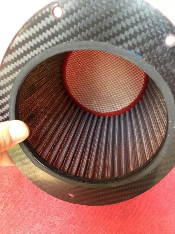 FS Porsche 996 GT3R carbon fibre plenum / intake manifold + restrictor