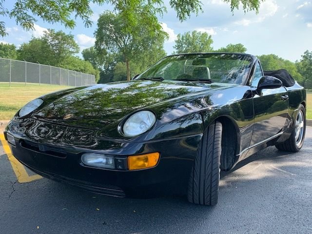 1992 Porsche 968 - 1992 Porsche 968 Cabriolet Triple Black - Used - VIN WP0CA2965NS840087 - 119,000 Miles - 4 cyl - 2WD - Manual - Convertible - Black - East Dundee, IL 60118, United States