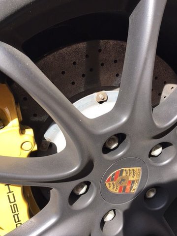 Brakes - PCCB Rotors from 07 GT3 Good used condition - Used - 2007 to 2012 Porsche GT3 - Sparks, NV 89431, United States