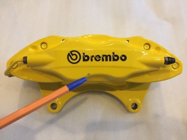 Brakes - BREMBO BRAKE CALIPERS FROM MITSUBISHI EVOLUTION IN YELLOW SET OF 4 CALIPER FR & RR - Used - 2008 to 2016 Mitsubishi Lancer Evolution - Westbury, NY 11590, United States