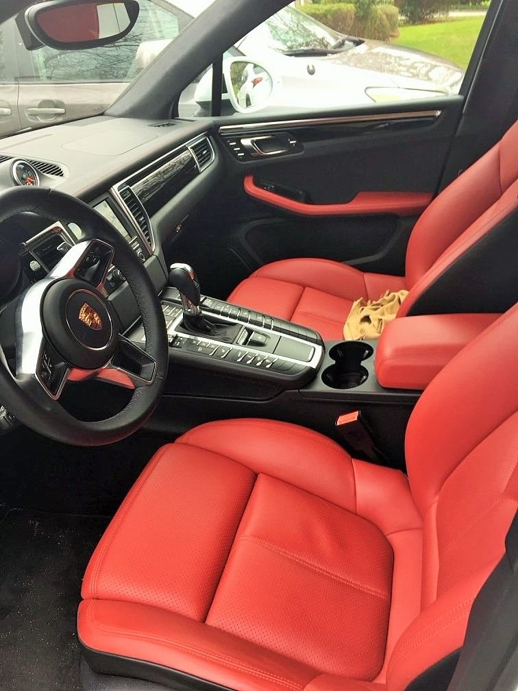 2015 Porsche Macan - 2015 Macan Turbo One Owner 20K miles White on Red Warranty - Used - VIN WP1AF2A53FLB47282 - 19,500 Miles - 6 cyl - 4WD - Automatic - SUV - White - Great Neck, NY 11020, United States