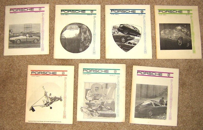 Miscellaneous - 1971 Porsche Pandemonium Magazine, 7 issues - Used - 1971  All Models - Silver Spring, MD 20904, United States