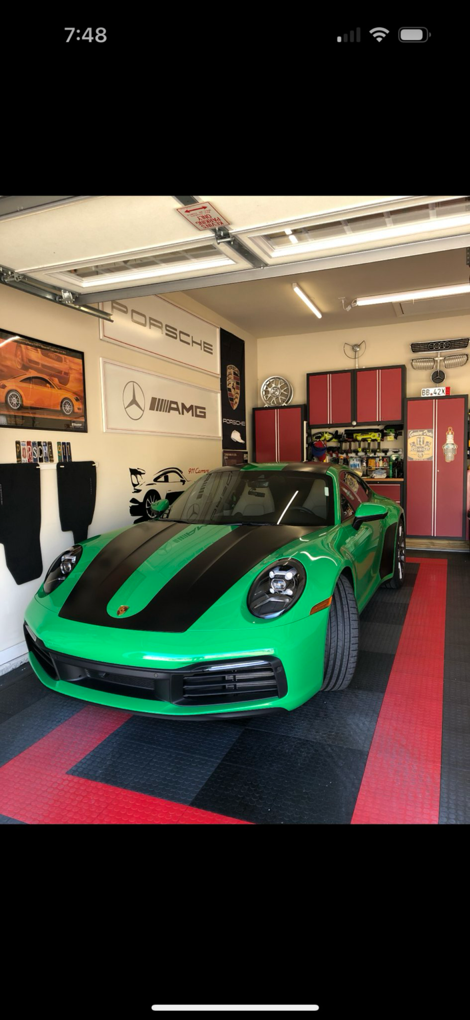 Race deck flooring and metal cabinets ‼️