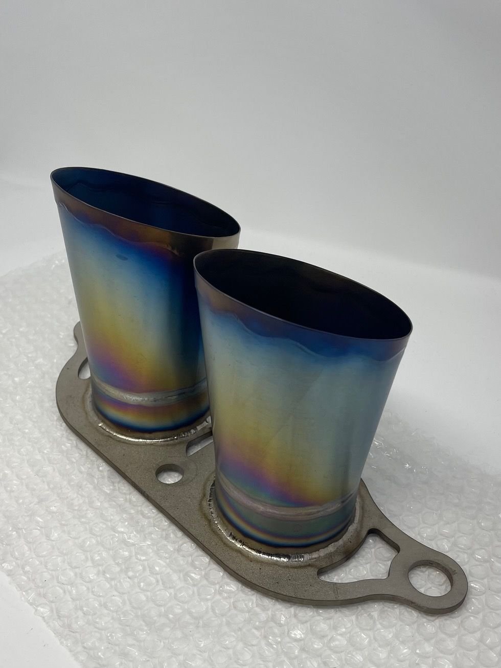 Engine - Exhaust - JCR 102MM Superlight Titanium Megaphone Tips for 991 GT3/RS - Used - 2014 to 2019 Porsche 911 - Pleasanton, CA 94588, United States