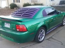 This is my 02 v6 electric green