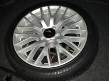 Ford Performance Alloy Wheel & tyre