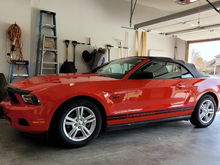 2012 Mustang Convertible